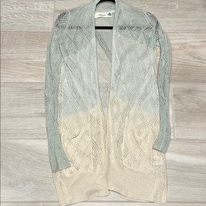 Anthropologie Ombré Lace Cardigan / Kimono